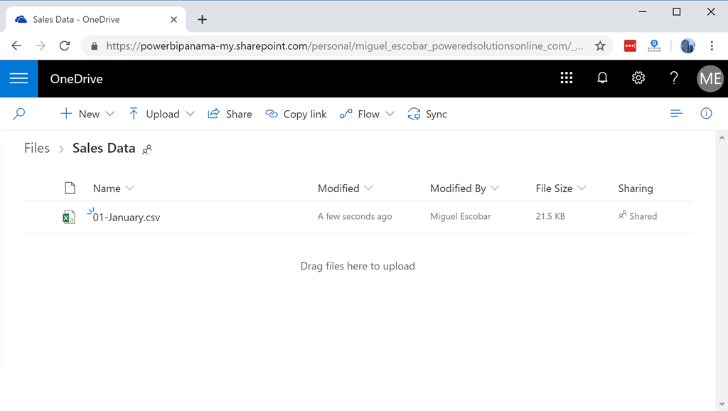 Connecting To Files In Sharepoint Onedrive With Power Bi Power Vrogue