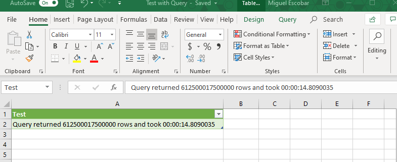 excel for mac 2016 version 16.9 power query